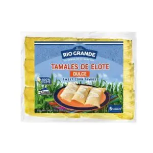 Tamales de elote dulce