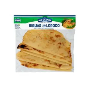 riguas de elote con loroco