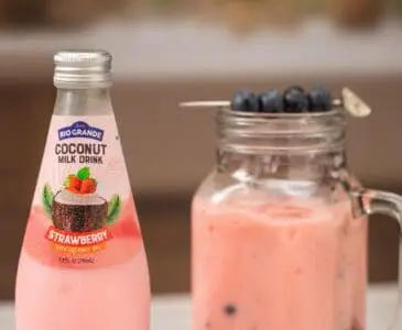 Strawberry Coconut Berry Mocktail