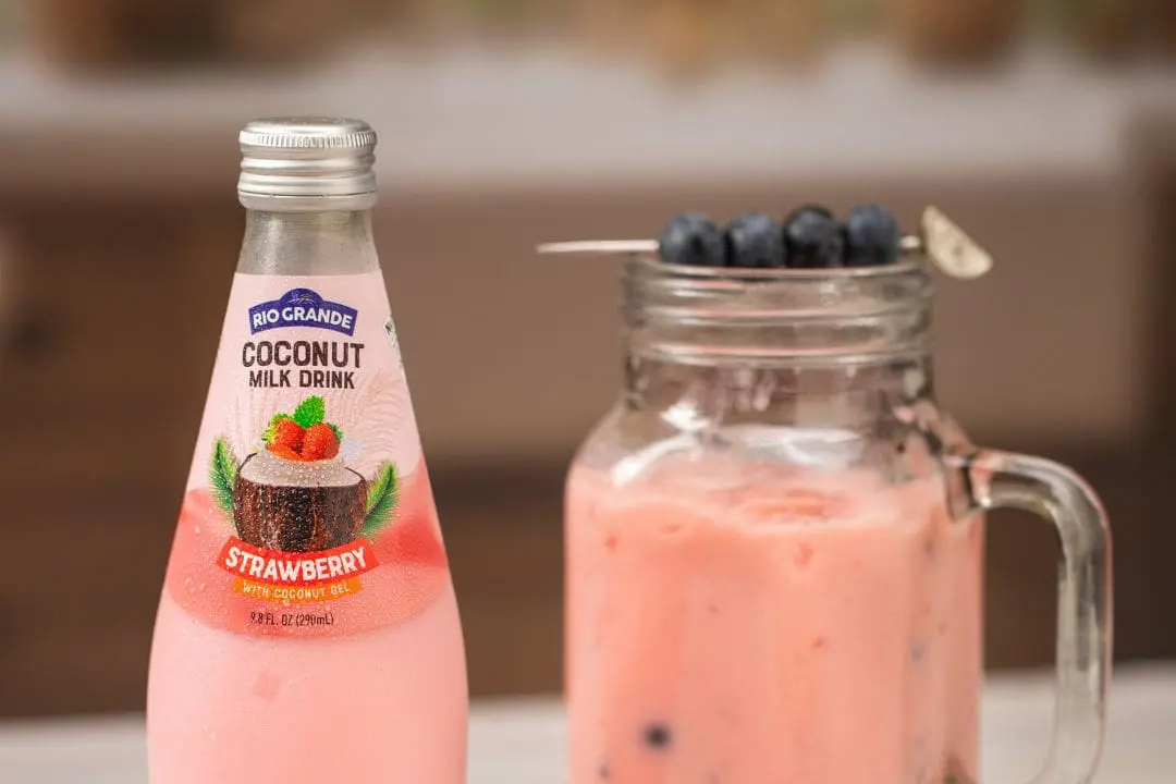 Strawberry Coconut Berry Mocktail