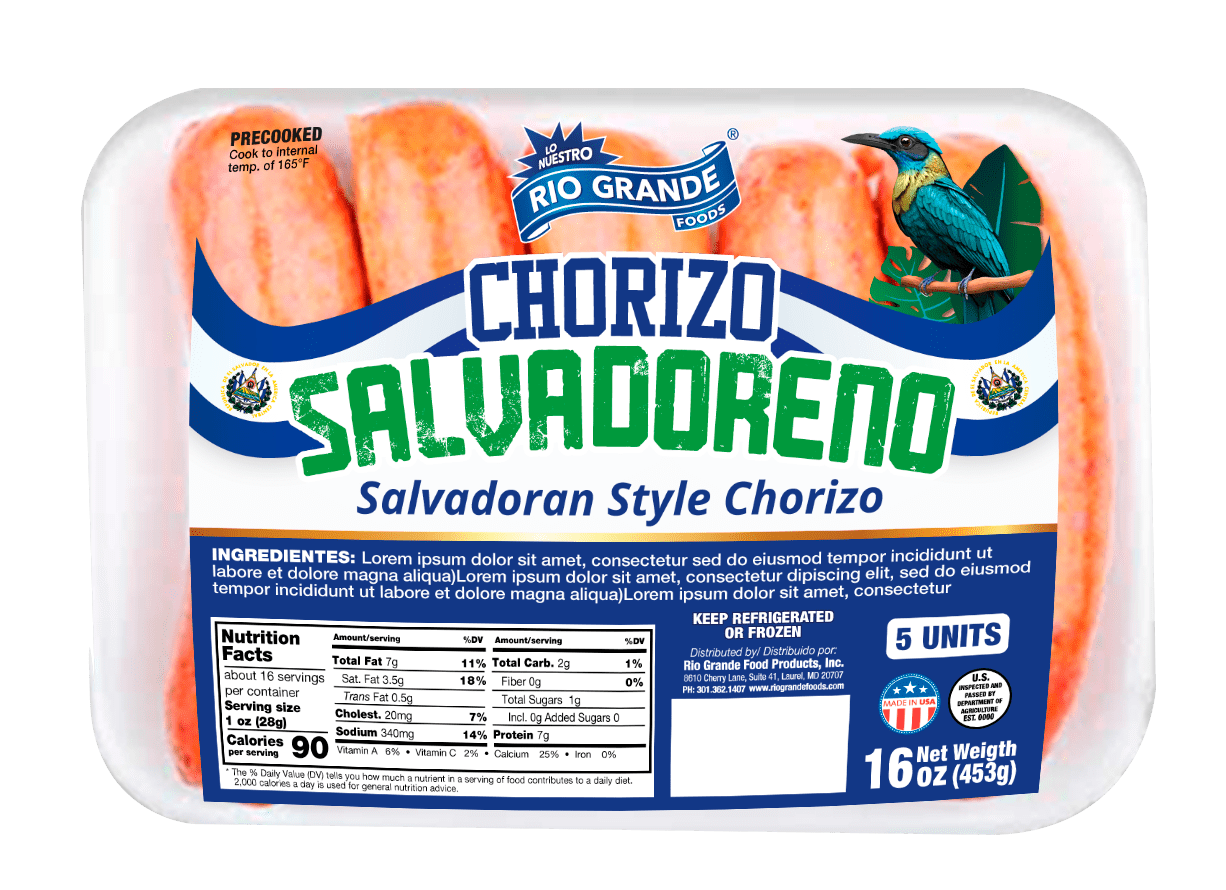 Salvadorean Chorizo - Rio Grande Foods