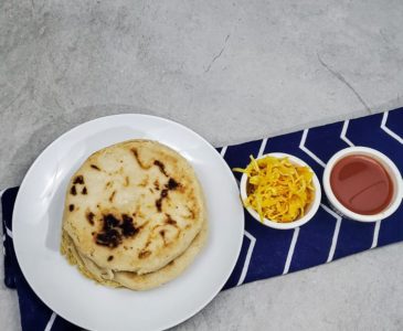 Cheese pupusa