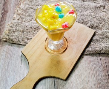 Mango granita