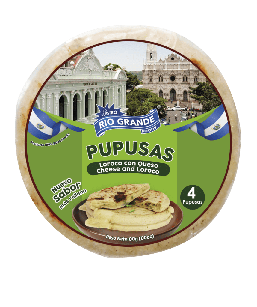 Cheese Pupusas with Loroco Rio Grande Foods